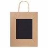 Пакет подарочный КОМПЛЕКТ 7 штук, 26x13x32 см, скретч-слой + стилус, "Brown Kraft", ЗОЛОТАЯ СКАЗКА, 591968 - фото 6210617