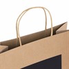 Пакет подарочный КОМПЛЕКТ 7 штук, 26x13x32 см, скретч-слой + стилус, "Brown Kraft", ЗОЛОТАЯ СКАЗКА, 591968 - фото 6210626