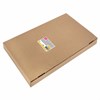 Пакет подарочный КОМПЛЕКТ 7 штук, 26x13x32 см, скретч-слой + стилус, "Brown Kraft", ЗОЛОТАЯ СКАЗКА, 591968 - фото 6210641