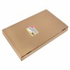 Пакет подарочный КОМПЛЕКТ 7 шт., 26x13x32 см, скретч-слой + стилус, "Heart on Kraft", ЗОЛОТАЯ СКАЗКА, 591971 - фото 6210643