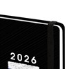 Ежедневник датированный 2026 с резинкой 145х203 мм, А5, BRAUBERG, твердый, "Россия", 117332 - фото 6216015