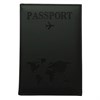 Обложка для паспорта "Passport map", экокожа soft-touch, черная, STAFF, 238760 - фото 6216159