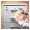 Наклейки "КОТОВАСИЯ" для маркировки школьных принадлежностей, НАБОР 4 листа, 64 наклейки, HATBER, 4Н5н - фото 6235485