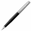 Ручка перьевая PARKER "Jotter Originals Black Chrome CT", корпус черный, детали из нержавеющей стали, синяя, 2096894 - фото 6235540