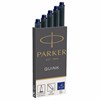 Картриджи чернильные PARKER "Cartridge Quink", КОМПЛЕКТ 5 штук, блистер, синие, 1950403 - фото 6235541