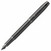 Ручка перьевая PARKER "IM Professionals Monochrome Titanium", темно-серый лак, сталь, синяя, 2172959 - фото 6235548