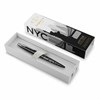 Ручка шариковая PARKER "Jotter New York Black CT", корпус черный лак, детали из нержавеющей стали, синяя, 2187554 - фото 6235595