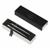 Набор PARKER "Jotter Stainless Steel GT": шариковая ручка синяя и перьевая ручка синяя, 2093258 - фото 6235608