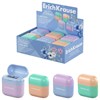 Точилка ERICH KRAUSE Case Duo Pastel Bloom, 2 отверстия, с контейнером, пластиковая,, 59989 - фото 6238451