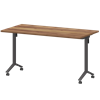 Стол мобильный складной Моби МБ25-140.70 Таксония/Антрацит - фото 6243401