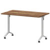 Стол мобильный складной Моби МБ25-120.70 Таксония/Белый - фото 6244206