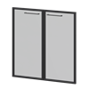 Фасады рамочные стеклянные Кортез KZF-28RS(Ч) Тонированный - фото 6246202