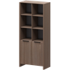 Стеллаж комбинированный Акцент КТ-42.38 Темный шимо - фото 6246472