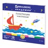 Пластилин классический BRAUBERG "АКАДЕМИЯ", 10 цветов, 200 г, со стеком, картонная упаковка, 103255 - фото 6249087