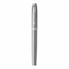 Набор PARKER "IM Stainless Steel CT": шариковая ручка синяя и перьевая ручка синяя, 2183058 - фото 6249199