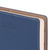 Ежедневник датированный 2025, А5, 143х218 мм, BRAUBERG "Journal", под кожу, застежка, держатель для ручки, органайзер, синий, 117379 - фото 6280564