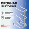 Стойка стеллаж для хранения воды на 3 бутыли по 19 литров, СВ-3, металл, 98826 - фото 6299479
