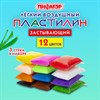 Пластилин лёгкий воздушный застывающий 12 цветов, 110 г, 3 стека, ПИФАГОР, 107039 - фото 6305101