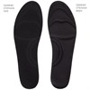 Стельки для обуви с ЭФФЕКТОМ ПАМЯТИ, материал MEMORY FOAM, размер RU 34-39 / EU 35-40, с линиями выреза, SHEGRA (ШЕГРА), 700746 - фото 6310162
