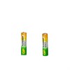Батарейки аккумуляторные GP ReEnergy Ni-Mh мизинчиковые КОМПЛЕКТ 2 шт., ААА (HR03), 650 mAh, 65AAAHCRGY, 65AAAHCRGY-2CRC - фото 6315623