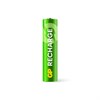 Батарейки аккумуляторные GP ReCharge Ni-Mh мизинчиковые КОМПЛЕКТ 2 шт., ААА (HR03) 400 mAh, 40AAAHCV, 40AAAHCV-2CRSB - фото 6315643