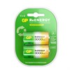 Батарейки аккумуляторные GP ReEnergy Ni-Mh КОМПЛЕКТ 2 шт., С (HR14), 3000 mAh, 300CHCRGY-2CRCB2 - фото 6315646