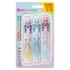 Корректирующая лента двусторонняя BRAUBERG "GRADE PASTEL", 5 мм x 10 м, КОМПЛЕКТ 3 штук, 273026 - фото 6320697