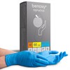 Перчатки нитриловые смотровые 50 пар (100 шт.), размер M, голубые BENOVY Nitrile Chlorinated, ЧЗ, К - фото 6320702