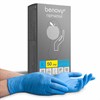 Перчатки нитриловые смотровые 50 пар (100 шт.), размер L, голубые BENOVY Nitrile Chlorinated, ЧЗ, К - фото 6320703