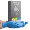 Перчатки нитриловые смотровые 50 пар (100 шт.), размер S, голубые BENOVY Nitrile Chlorinated, ЧЗ, К - фото 6320705