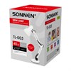 Настольная лампа-светильник SONNEN TL-005, подставка, 40 Вт, Е27, белый, высота 50 см, 237647 - фото 6326888