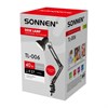 Настольная лампа-светильник SONNEN TL-006, струбцина, 40 Вт, Е27, черный, высота 50 см, 237648 - фото 6326889