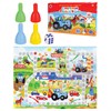 Игра-ходилка настольная детская, СИНИЙ ТРАКТОР, РК, ИН-6130 - фото 6353898