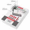 Календарь-ежедневник настольный перекидной на 2026 г., "ОФИС", 320 л., блок офсет, 2 краски, BRAUBERG, 117436 - фото 6365331