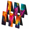 Закладки для книг МАГНИТНЫЕ, "АССОРТИ 5 ДИЗАЙНОВ ABSTRACTION", набор 6 штук, 60x20 мм, FUNSTER, 116653 - фото 6372954