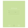 Тетрадь 24 л., HATBER-ECO клетка, офсет №2 ЭКОНОМ, обложка картон, PUREcolour (микс в спайке), 092112, 24Т5C1 - фото 6386863