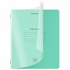Тетрадь обложка пластик (прозрачный) 18л. линия, BRAUBERG Smart Cover, ЗЕЛЕНАЯ, 405029 - фото 6392839