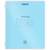 Тетрадь обложка пластик (прозрачный) 12 л., клетка, BRAUBERG "Smart Cover", АССОРТИ (в спайке), 405022 - фото 6392900