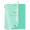 Тетрадь обложка пластик (прозрачный) 12л. линия, BRAUBERG Smart Cover, ЗЕЛЕНАЯ, 405020 - фото 6392960