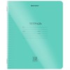 Тетрадь обложка пластик (прозрачный) 12л. линия, BRAUBERG Smart Cover, ЗЕЛЕНАЯ, 405020 - фото 6392965