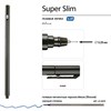 Ручка гелевая BRUNO VISCONTI "Super Slim Black", СИНЯЯ, узел 0,28 мм, линия 0,2 мм, 20-0398 - фото 6403183