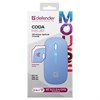 Мышь беспроводная DEFENDER Coda MB-261, 2.4 ГГц + BT, радужная подсветка, 3 кнопки + 1 колесо, 300 мАч, голубая, 52263 - фото 6403242