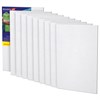 Холсты на картоне НАБОР 10 штук (20*30 см), хлопок, грунт, 280 г/м2, BRAUBERG ART CLASSIC, 192659, 192658 - фото 6414628
