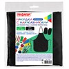Фартук с нарукавниками для уроков труда ПИФАГОР, 3 кармана, увеличенный размер, 45x60 см, черный, 273747 - фото 6414707