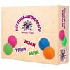 Игрушка-антистресс "ШАР", 7 см, ассорти 4 цвета, дисплей, JOLLY JOT (ДЖОЛЛИ ДЖОТ), 665811 - фото 6444360