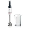 Блендер погружной BOSCH MSM4W210, 600 Вт, 1 скорость, 1 насадка, стакан, белый - фото 6461199
