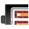 Тостер BOSCH TAT3P423, 970 Вт, 2 тоста, 5 режимов, металл, черный - фото 6461211