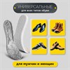 Стельки для обуви ЗИМНИЕ УТЕПЛЕННЫЕ, материал PU PRO, размер RU 39-44 / EU 40-45, с линиями выреза, SHEGRA (ШЕГРА), 700758 - фото 6474907