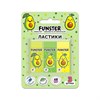 Ластики FUNSTER (ФАНСТЕР) "AVOCADO", НАБОР 3 штуки, 50х21х16 мм, прямоугольные, картонный держатель, экологичный ПВХ, блистер, 272724 - фото 6517043
