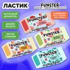 Ластик ароматизированный FUNSTER (ФАНСТЕР) "SWEET", 54х23х10 мм, скошенный, картонный держатель, экологичный ПВХ, ассорти, 272727 - фото 6517062